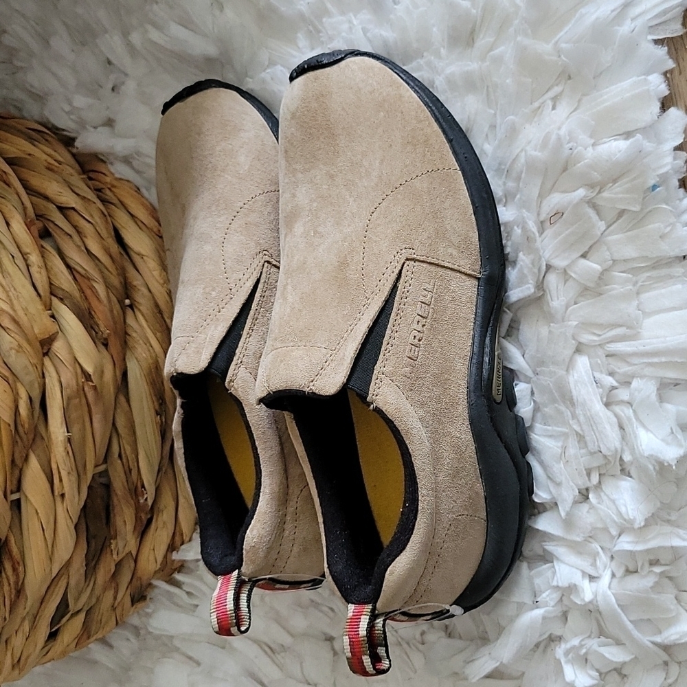 Merrell jungle moc classic taupe men performance footwear Outdoor Hiking Camping